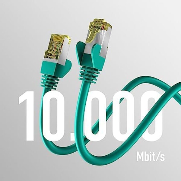 Nätverkskabel CAT. 6a - EFB-Elektronik - 5 m - 10 Gbit - Skydd mot vridning - RJ45