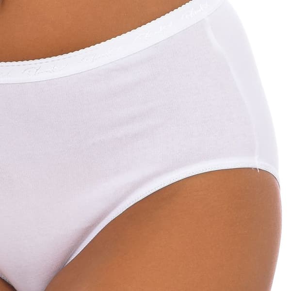 Pack-2 Culottes Midi Bio Bio P0AZK dam-Blanc Vit jag