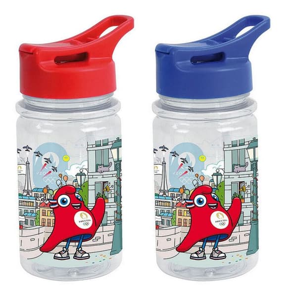 OLYMPIC GAMES PARIS 2024 - Transparent flaska med pip 380 mL 2AST
