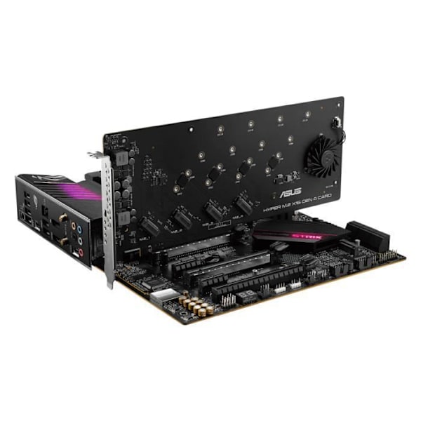 Moderkort - Asus - ROG Strix B550-XE Gaming WiFi - PCIe 4.0 - WiFi 6 - 16 effektsteg