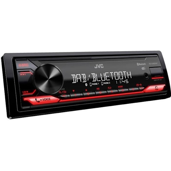 JVC bilradio - KD-X282DBT - USB - Bluetooth - DAB+