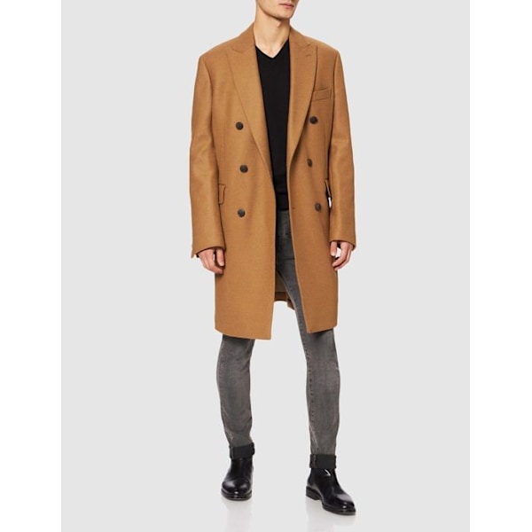 Kappa - ärtrock - överrock Hackett london - HM402677 - Camel Broken Twill Db herrjacka Kamel XL