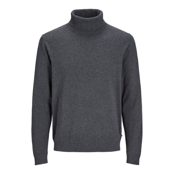 Pull col roulé Jack & Jones Ebasic - mörkgrå melange mörkgrå melange jag