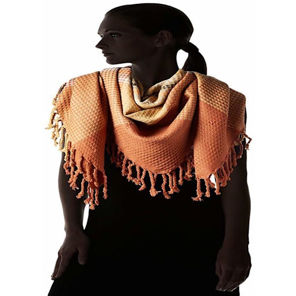 Scarf - foulard - cheche - snood Pieces - 17075900-Copper Brown - Pcpaula Square Scarf, Damscarf