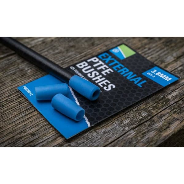 Externa PTFE-manchetter Preston (x3) - Blå - 3,2 mm blå