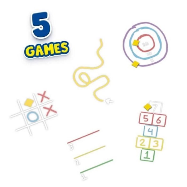 5 i 1 krita spel