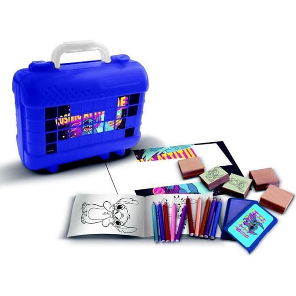 Reseset - MULTIPRINT - 42134 - 5 st stämplar, 10 pennor Grön
