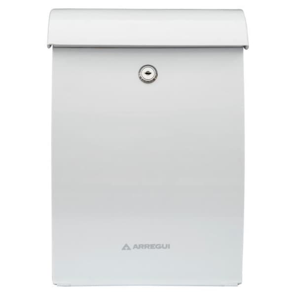 Postlåda - ARREGUI - Mininova E5331 - Robust plast - A4-format - Väggmonterad - Vit Vit