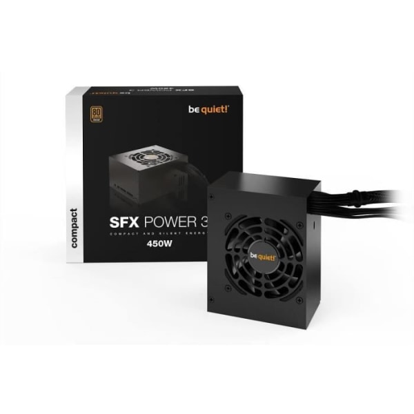 BeQuiet SFX Power 3 - 450w - 80 Plus Brons