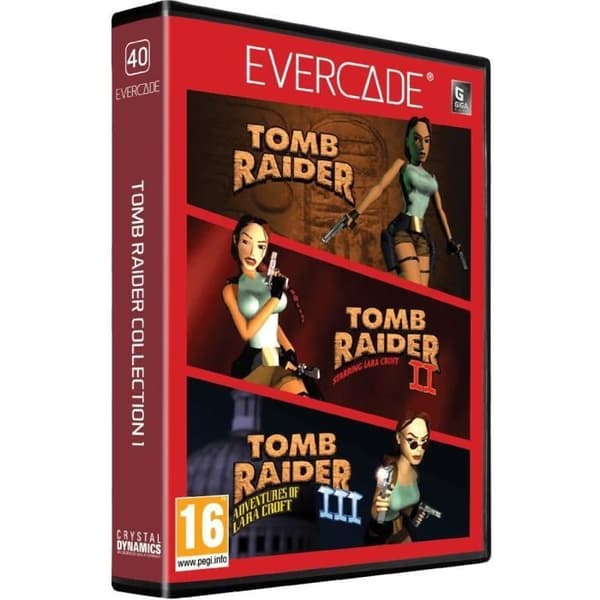 Tomb Raider Collection 1 - Evercade Cartridge n°40 - Retrogaming