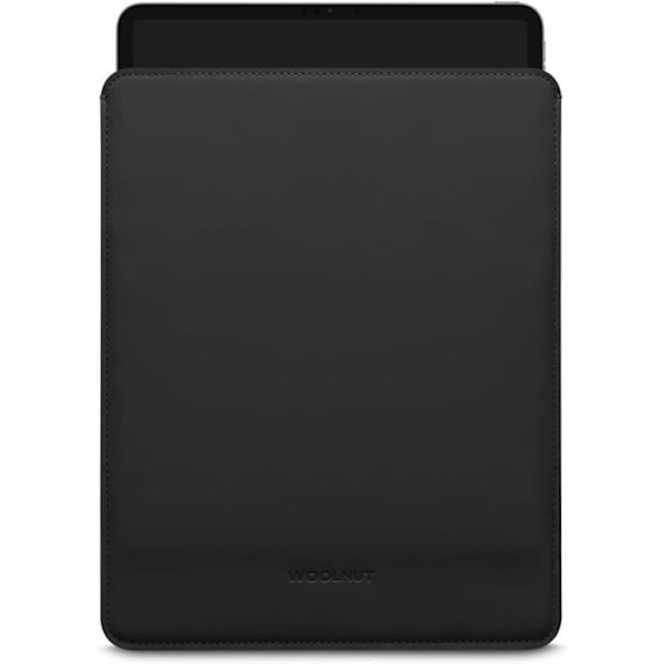 Matte polyurethanetui - WOOLNUT - iPad Pro 13 / iPad Air 13 - Svart - Minimalistisk design - Återvunnet filt Svart