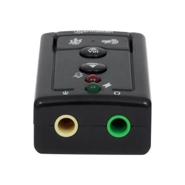 MANHATTAN 7.1-kanals USB-ljudkort - 152341
