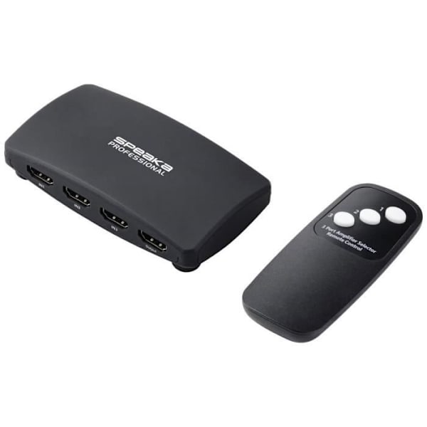 HDMI-switch - SpeaKa Professional - SP-HDS-200 - 3 portar - 7680 x 4320 pixlar