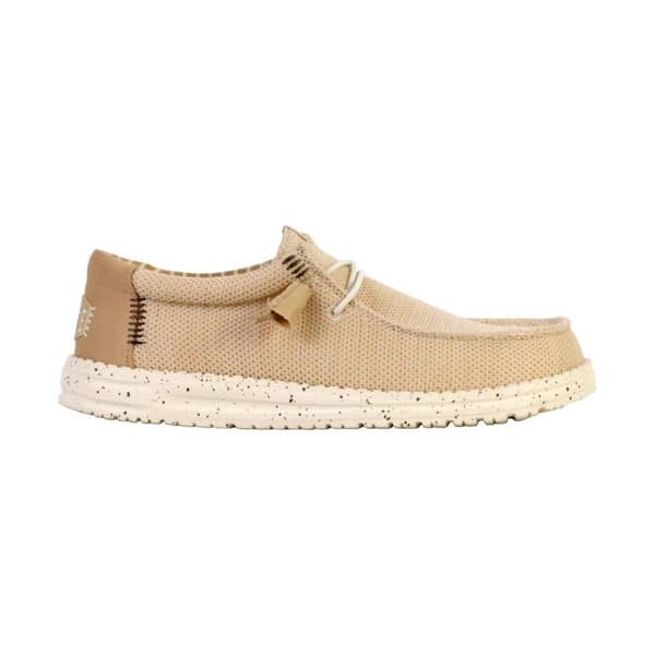 Hey Dude Wally Stretch Mesh — Båtskor för män beige beige 40