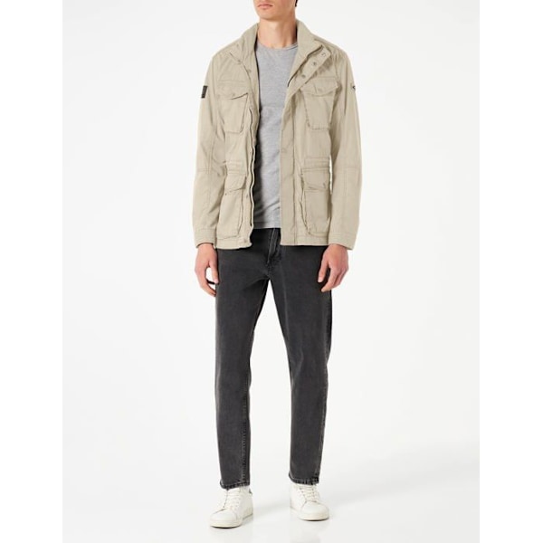 Camel active - 4200103R8210 - Jacka Blouson, Beige (Beige 10), One (Tillverkarstorlek: 114), Herr Beige XL