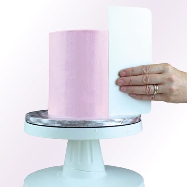 Smooth Edge Plast Cake Side Scraper, Extra Large