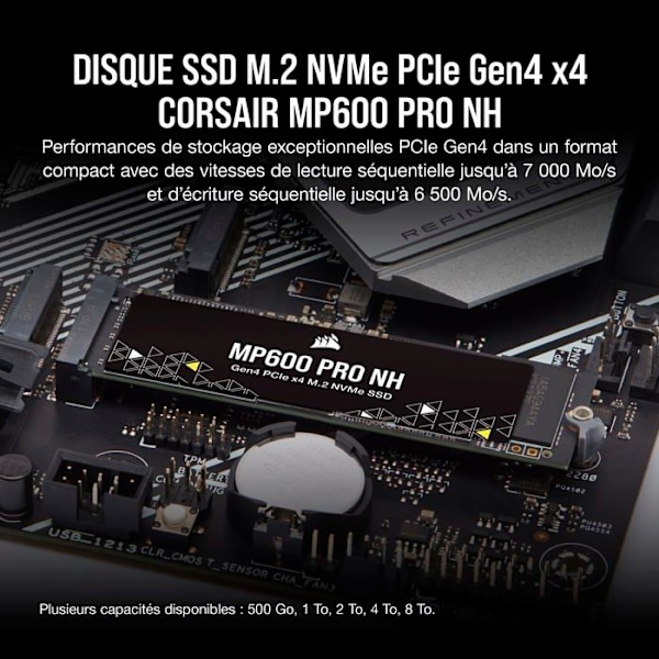 CORSAIR MP600 Pro NH NVMe SSD