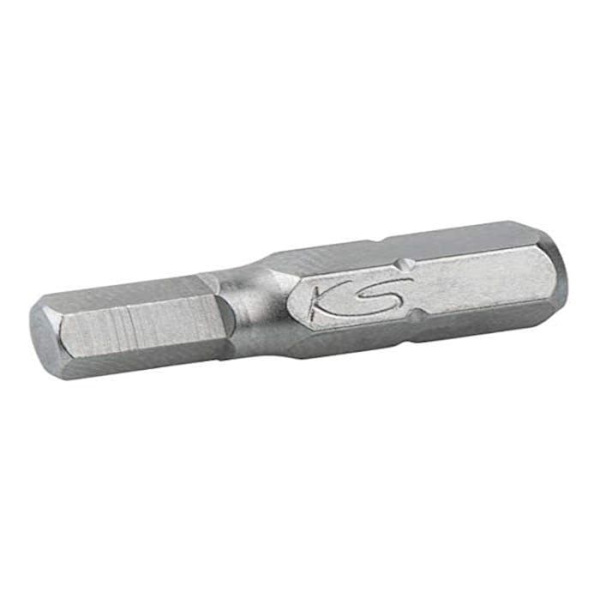 Skruvmejselbits - skruvmejselhylsa Ks tools 911.3570 1/4" Skruvbits med sexkantshylsa 25 mm 1/8"