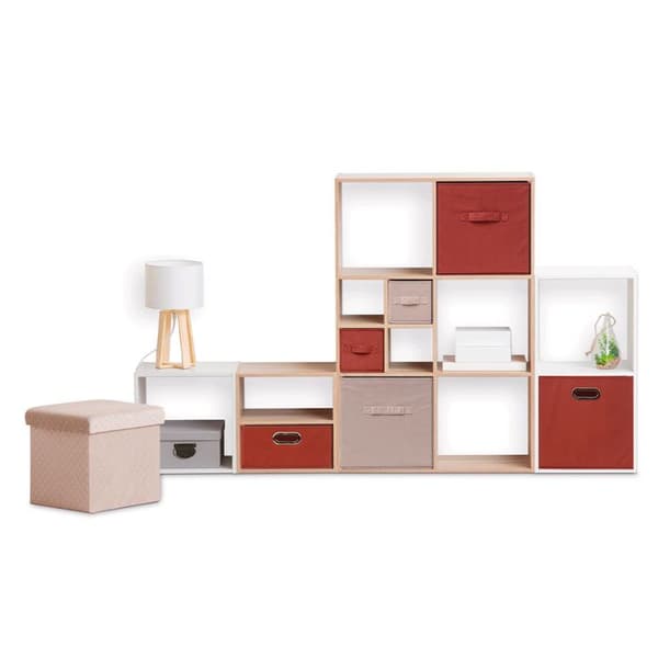 Tygkorg 31x31cm "Mix N' Modul" sienna Terrakotta