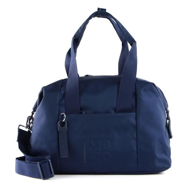 Axelväska - MANDARINA DUCK - MD20 Duffle - Blå - Polyester - 40x26x19 cm Blå