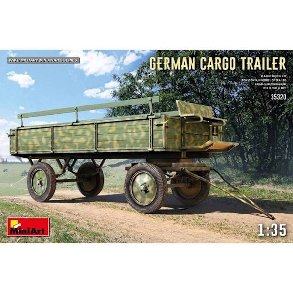 MiniArt - Modell Tysk Lastvagn Miniart 35320 1/35 Modell Stridsvagn Promo - Ref: 12781