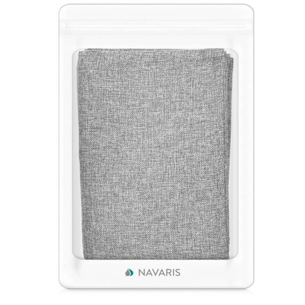 Skrapmatta - Navaris - 60 x 50 cm - Sisal och linne - Soffskydd - Grå Grå