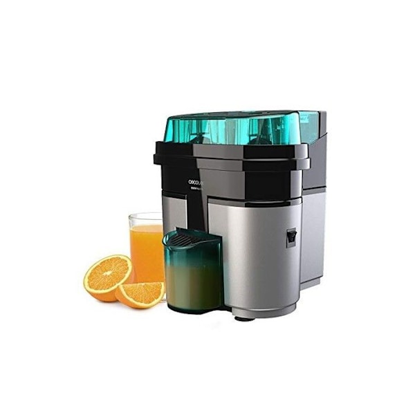 Elektrisk citruspress - Cecotec - Essential Vita Twice - 90 Watt - Svart - Integrerad citrusskärare Svart
