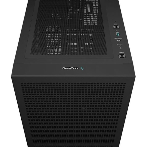 PC-fodral - DEEPCOOL - CH560 Digital (svart) - Medium tower - ATX-format - 3x140mm A-RGB + 1x120mm A-RGB