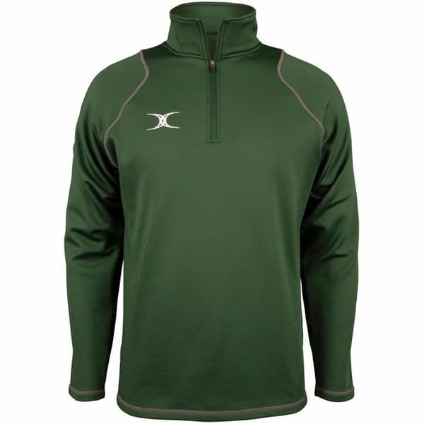 Väst 1/4 Zip Gilbert - grön grön XL