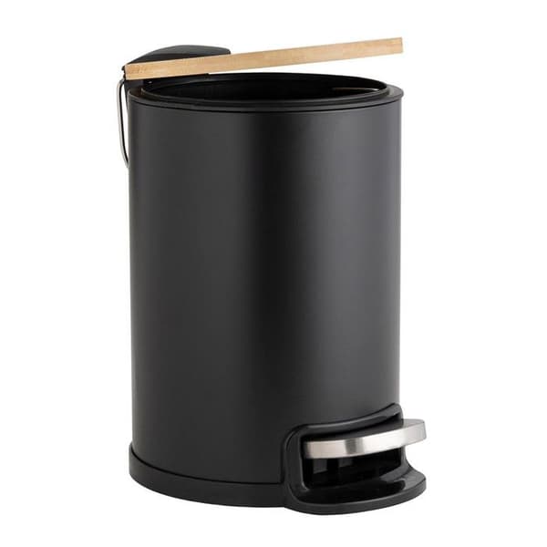 Badrumspapperskorg "Mobelle" 3L Svart