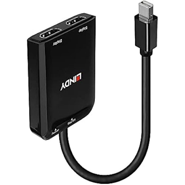 LINDY 38432 MST Mini DisplayPort till Dual HDMI Hub