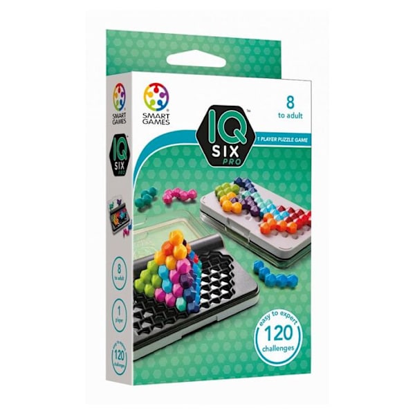 Brädspel - SMARTA SPEL - Six Pro - Reflektion och strategispel - För barn från 8 år och uppåt Flerfärgad