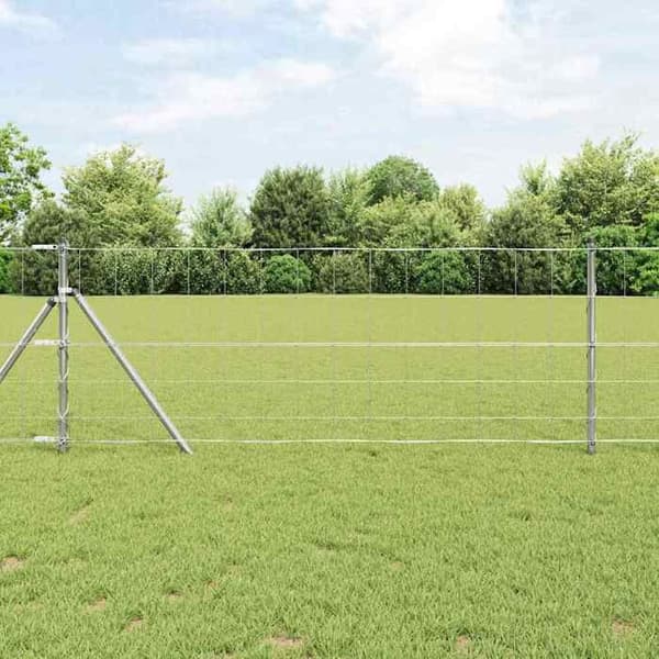 vidaXL Gräsgård Silver 42005829