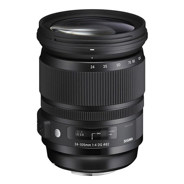 Sigma 24-105mm f/4 DG OS HSM Art-objektiv kompatibel med Nikon Svart