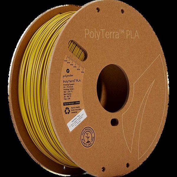 Polymaker PolyTerra PLA Filament 1,75 mm 1000g - Militärgrön