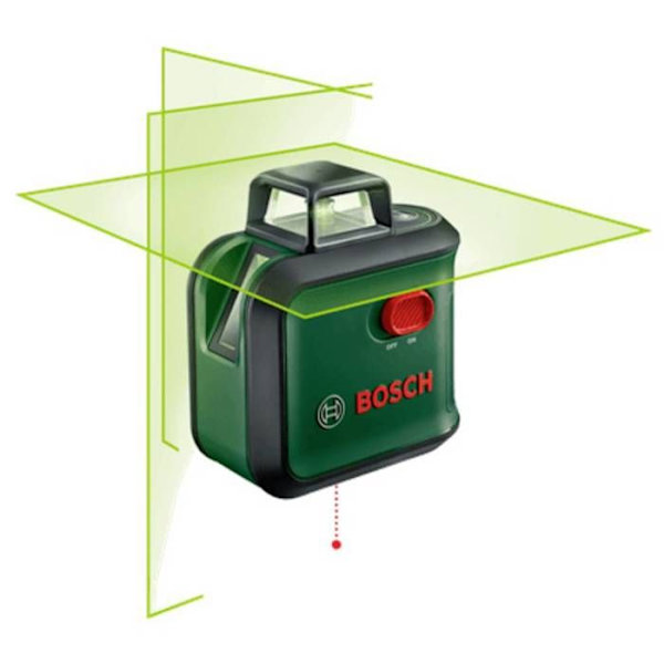 Bosch Hem och Trädgård AdvancedLevel 360 Set Laser i kors Räckvidd (max.): 24 m