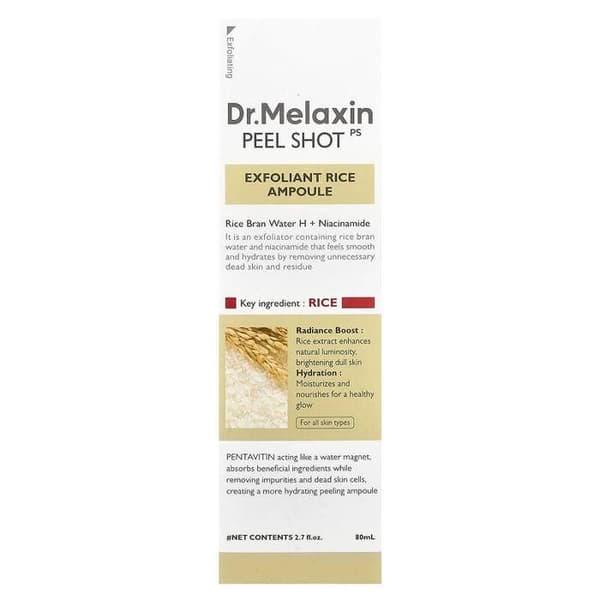 Peel Shot, Exfolierande risampull, För alla hudtyper, 80 ml