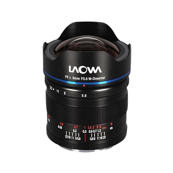 LAOWA 9mm f/5.6 FF RL svart objektiv kompatibel med Sony E