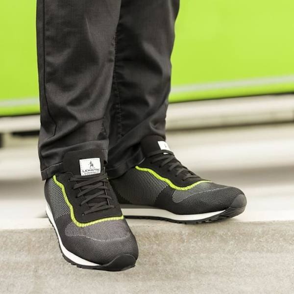 Lemaitre BLACKLIGHT 01 ESD SRC arbetssneakers - Svart / Grön - 47 Svart/grön 41