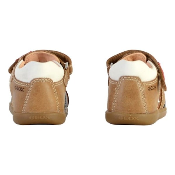 Sandaler första steg - Geox - Macchia B254VA - Karamellskinn - Kardborreband - Bekväm Kola 24