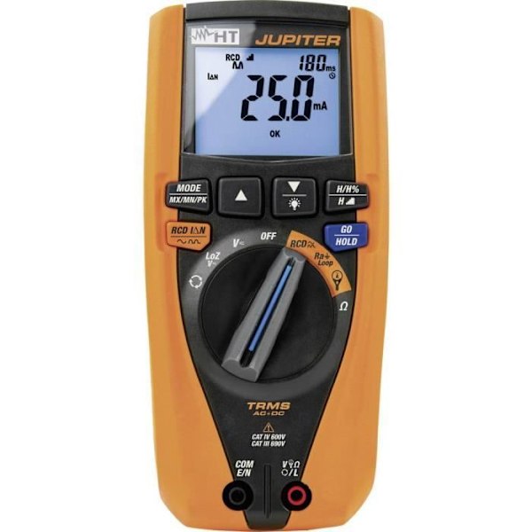 Multimeter - HT Instrument - JUPITER - Digital - ISOCAT IV 600 V - CAT III 690 V