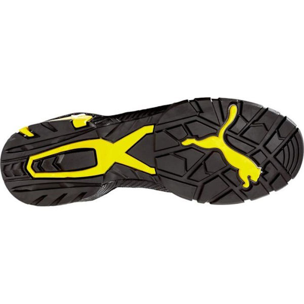 Säkerhetsskor - Puma - Amsterdam Low S3l Fo Sr - Svart/Gul - Unisex - Optimal komfort svart/gul 42