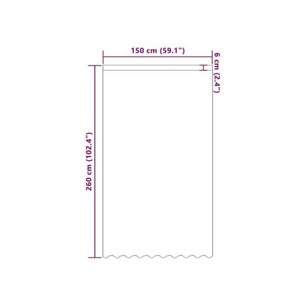 Blommönstrad spetsgardin - vidaXL - Vit - Polyester - 260x150 cm - Ljusfiltrerande - Integritetspaneler Vit