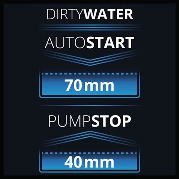 Einhell Avloppspump för smutsigt vatten Aquasensor GE-DP 6935 A ECO (690 W, Max lyfthöjd: 9 m)