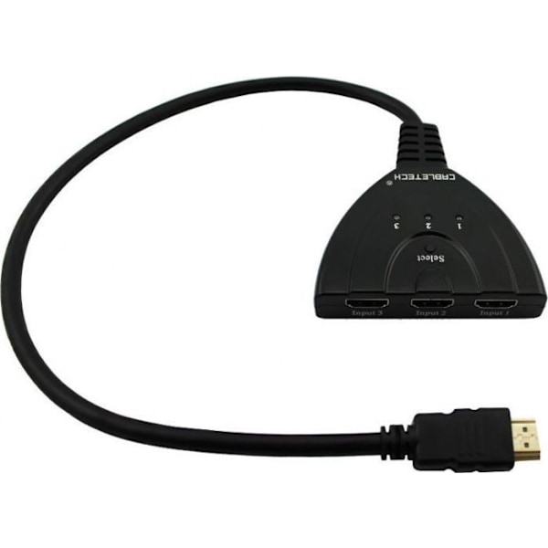 TV-switch - TV-splitter - TV-converter Cabletech - ZLA0310 - HDMI-switch splitter