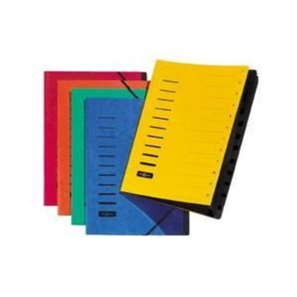 PAGNA Sorter, A4-format, kartong, 12 fack...