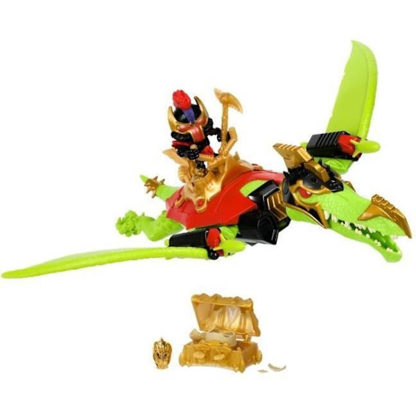 Pterodactyl Playset - ÄLGEKAKAR - Trésor X - Combat Dinosaur - Figur 23 cm Flerfärgad