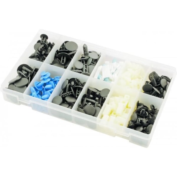 Sortiment av häftklamrar - KS TOOLS - 420.0910 - 308 bitar - I paket - För Fiat
