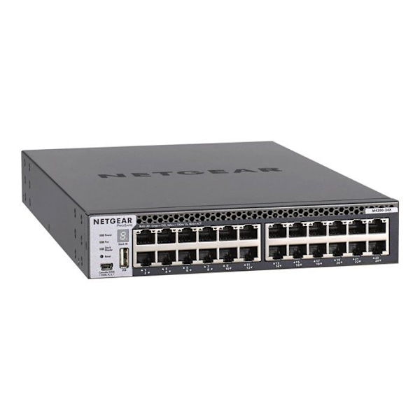Switch hanterbar - NETGEAR - M4300-24X - 24x10GB-T - 4xSFP+ - Nivå 3