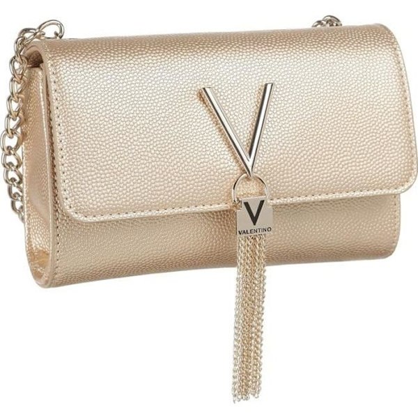 VALENTINO VBS1R403G Crossbody-handväska - Syntet - Guld - Dam gyllene